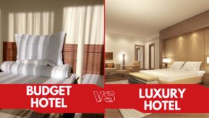 budget hotel vs luxury hotel